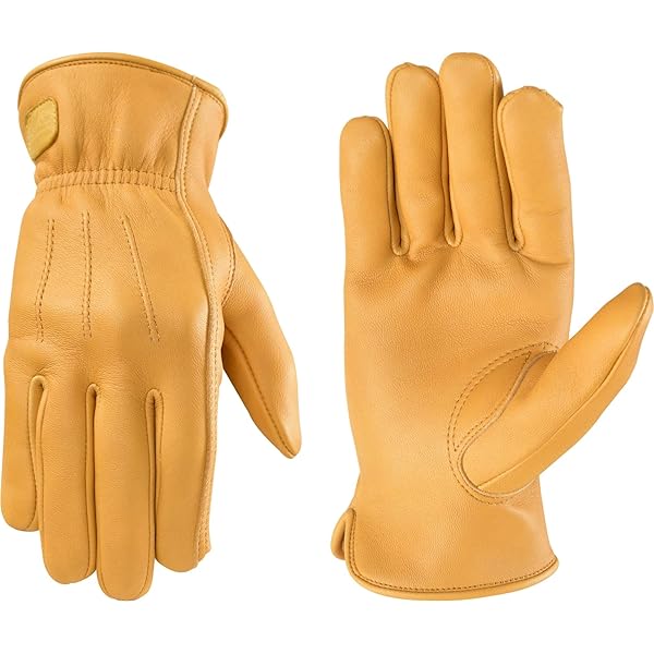 Amazon.com: Wells Lamont Men's ComfortHyde Leather Work Gloves