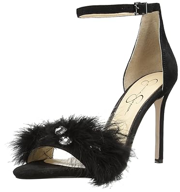 jessica simpson feather shoes