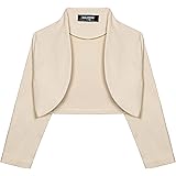 Bolerose Meisjes 3/4 Mouw Los gebreid kinder Kinderen Bolero
