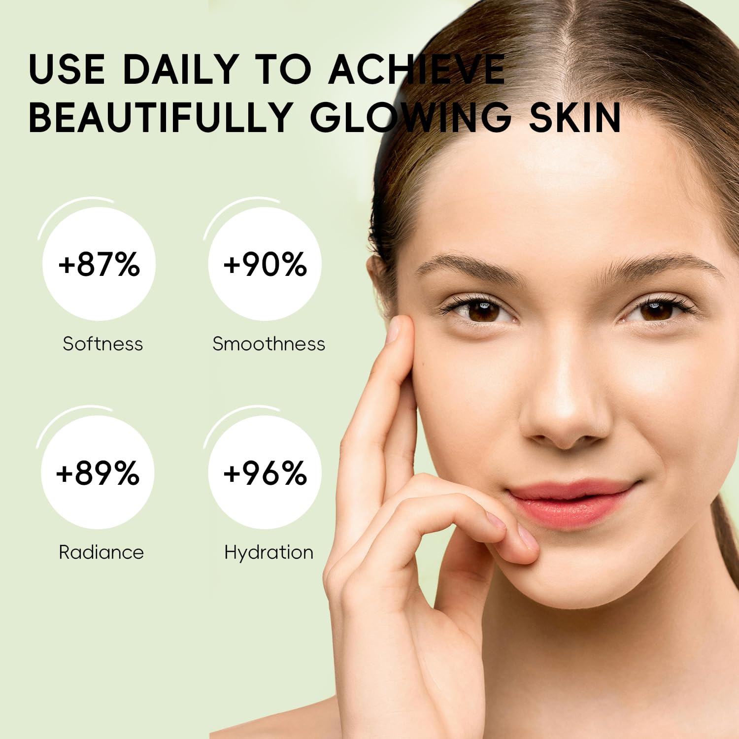 QUIYUM Fruit Skin Care Set, 5 Daily Routine Beauty Skin Care for Teens Girls - Gentle Skincare Gift Sets, Facial Care Set for Women,Travel Sets