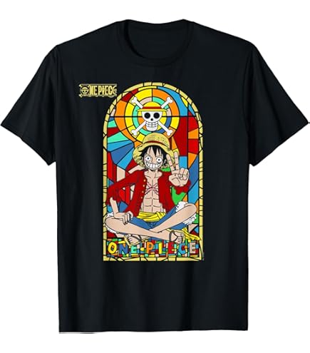 Amazon.com: One Piece Anime Men's Short Sleeve T-Shirt Gear 5