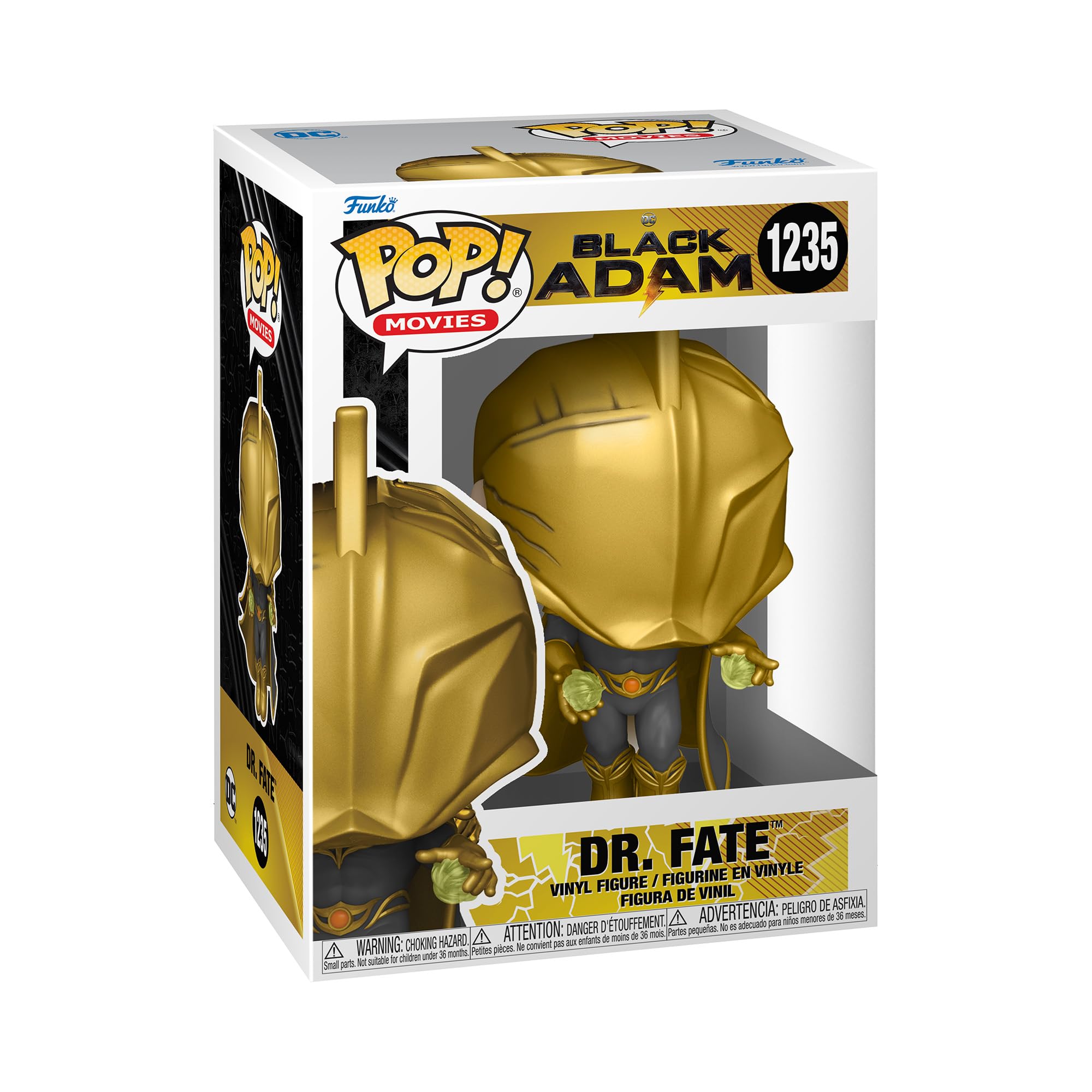 Funko POP! Movies: DC - Black Adam - Doctor Fate - Collectable Vinyl Figure - Gift Idea - Official Merchandise - Toys for Kids & Adults - Movies Fans - Model Figure for Collectors and Display
