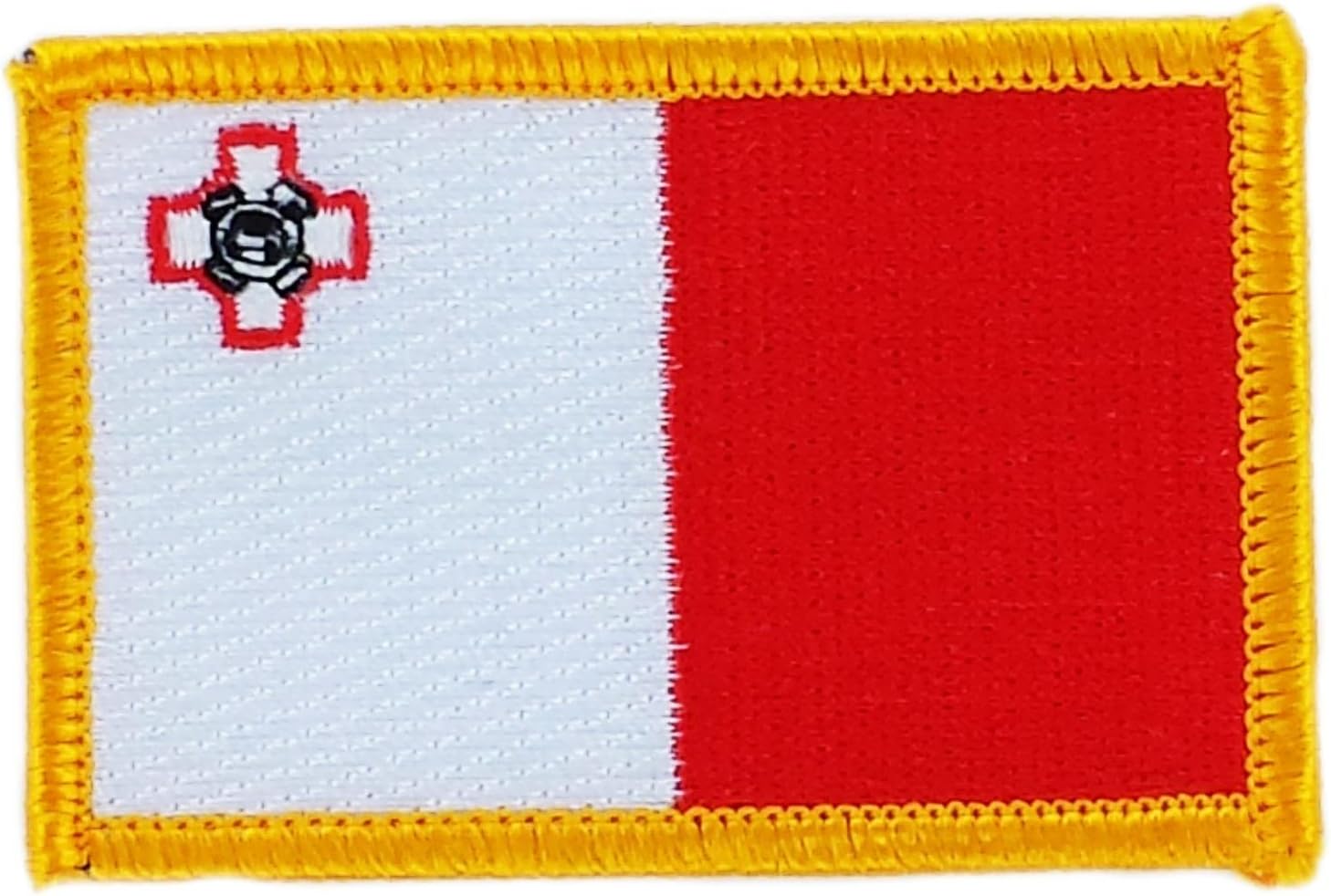 Patch Brodé Drapeau Andorre - Thermocollant 7x4,5cm - Pour Sacs, T-shirts, Casquettes