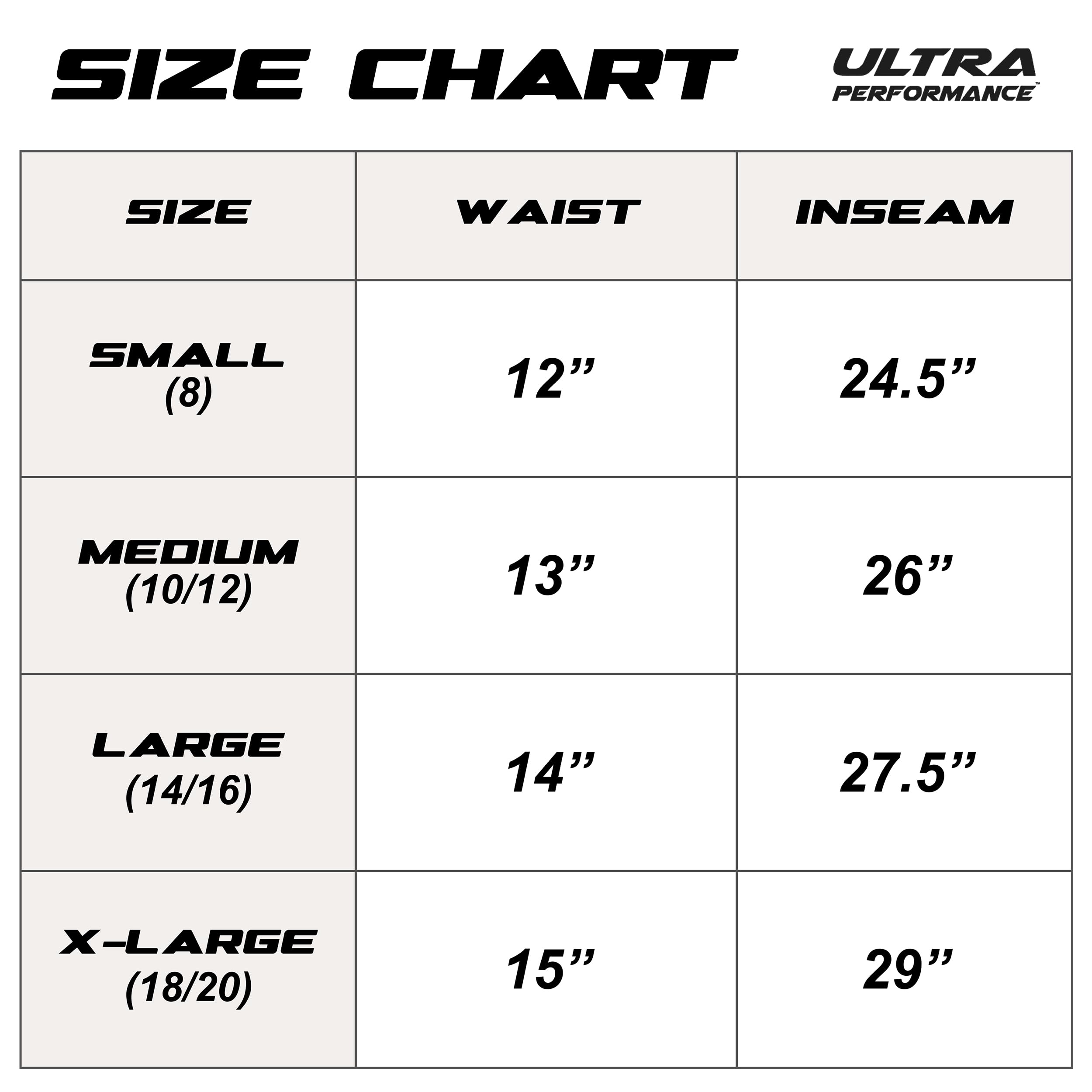 Ultra Performance 3 Pack Boys Sweatpants Kids Clothes Active Soft Fleece Joggers for Boys Size 4-20