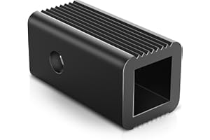 WOLFWILL 2 to 1 1/4 Trailer Hitch Adapter,2" to 1.25" Hitch Reducer Sleeve,Class III/IV to Class I/II Insert Convertor for Bike Rack Cargo Carrier