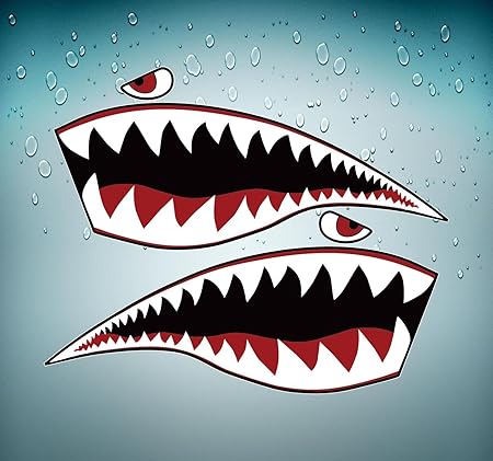 Stickers dent de requin Clearance