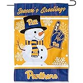 Pittsburgh Panthers Holiday Winter Snow Garden Banner Flag