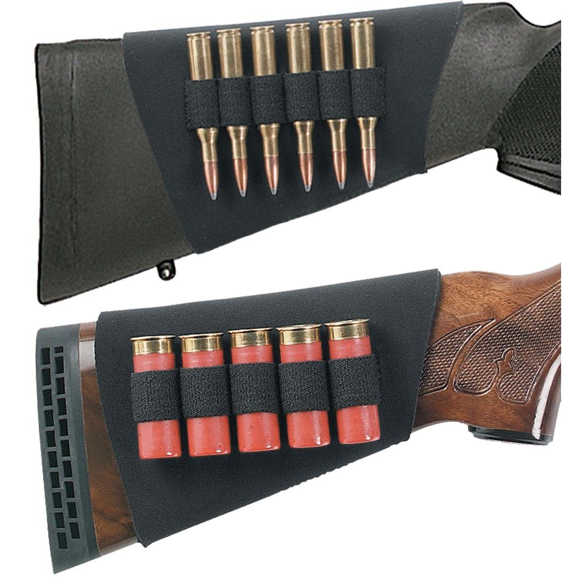 Uncle mikes neoprene buttstock shell/bullet/cartridge holder rifle stock