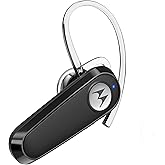 Motorola Sound HK126 Bluetooth Earpiece - in-Ear Wireless Mono Bluetooth Headset with 8-Hour Talk Time, Voice Assistant Compa