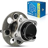 PHILTOP 512636 Rear Wheel Hub Assembly Fit for Toyota Yaris 2015-2018, 4 Lugs Wheel Hub Bearings W/ABS