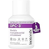 OPC-3 Isotonix - Antioxidant Supplement - Pycnogenol, Grape Seed Extracts, Bilberry, Red Wine & Pine Bark Extracts - for Heart & Circulatory Support - Isotonic, Vegan, Gluten Free - 90 Servings