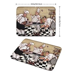 Fat Chef Dish Drying Mat For Kitchen Counter 18x24