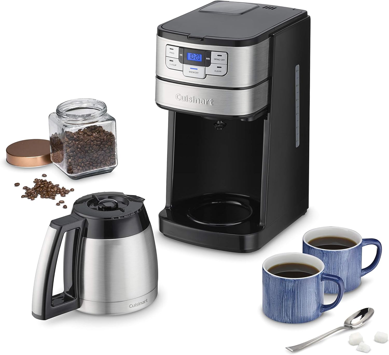 Cuisinart DGB-450 Automatic Grind & Brew 10-Cup Thermal Coffeemaker: Kitchen & Dining