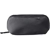 Peak Design Small Tech Pouch, Black, Electronics Organizer for Travel or Everyday Carry, Origami-Style Storage, Cable Pass-Through, Weatherproof Recycled Nylon, Gear Carry Bag for Men and Women