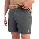 HUK Mens Next Level Camp Shorts 6" Performance Fishing Shorts, Lightweight, Quick-Dry, Elastic Waistband