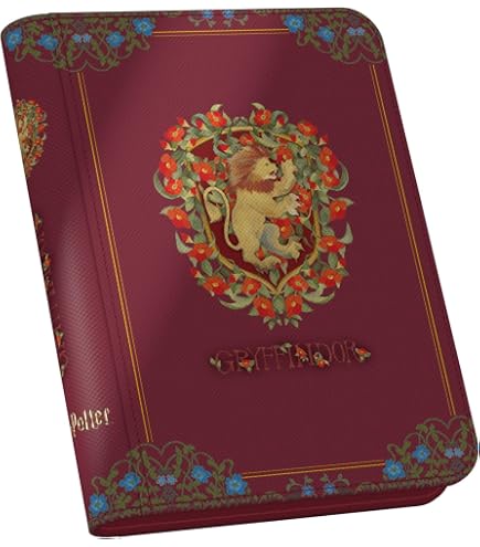 Dragon Shield Zipster Card Binder – Harry Potter Hogwarts Crest Zipster Binder – Trading Cards – Card Compatible with Pokemon, Yugioh, Magic The Gathering, MTG, TCG, OCG, and Hockey Cards