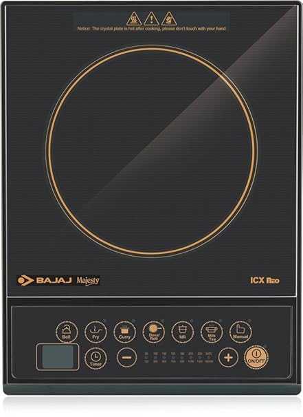 Buy Bajaj Majesty Icx Neo Induction Cooktop Black Online At Low