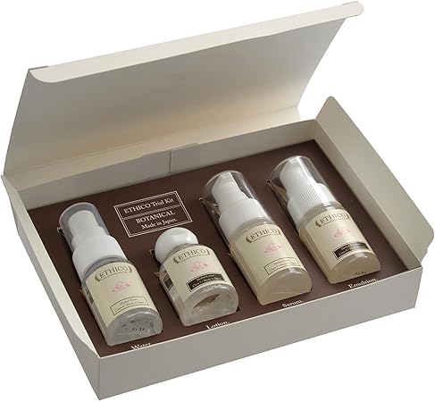 Amazon Ethicoハーバルスキンケア トライアルキット ハマナス 各30ml フェイスケアセット 通販