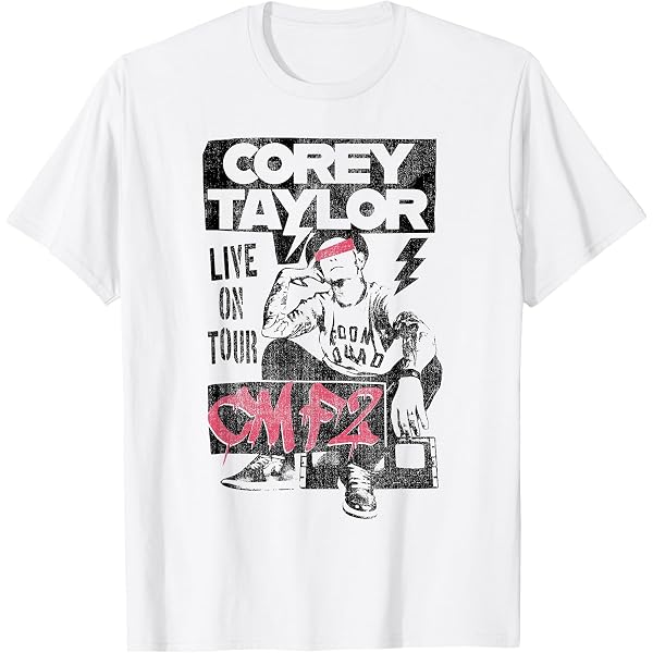 Amazon.com: CONTROL INDUSTRY Corey Taylor - Punk Poster T-Shirt