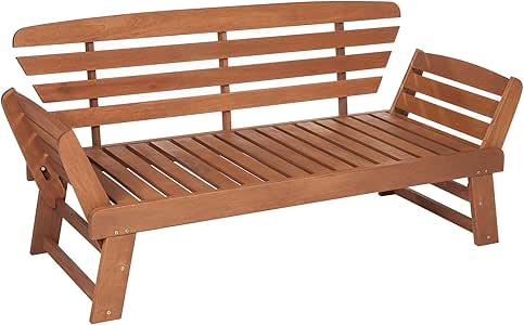 Banco de sofá de madera: Amazon.es: Jardín