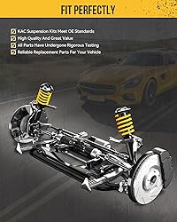 KAC Front Upper Lower Control Arm w/Ball Joint
