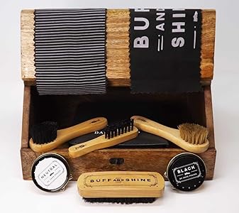 personalised shoe shine kit