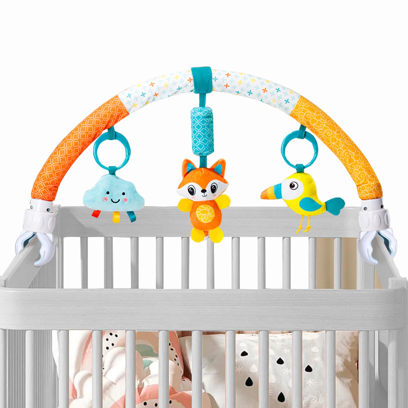 Photo 1 of Pau1Hami1ton Baby Stroller Arch Toys, Car Seat Toys,Baby Gifts.S-19(Fox)
