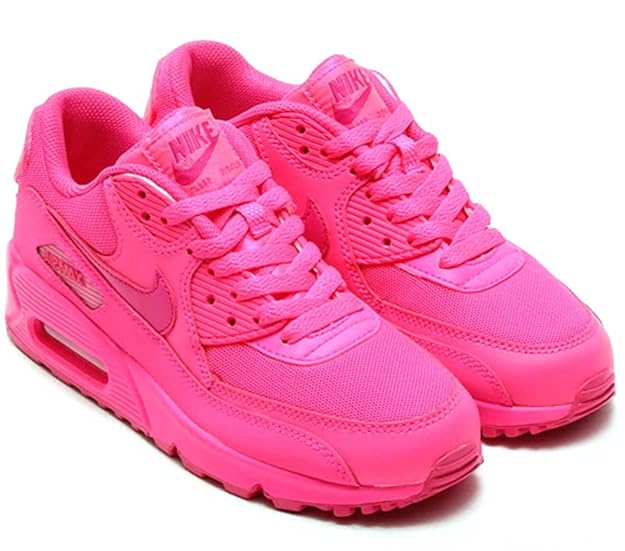Amazon [ナイキ] AIR MAX 90 GS エア マックス HYPER PINK VIVID PINK (24.5cm