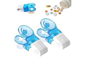 MOREKFLY Pill Popper, 2025 Portable Pill Taker Remover Pill Extractor Tool Pill Popper Tool Blister Pack Opener Popper Assistance Tool Portable Pill Taker Household Gadgets for The Elderly, Disabled (2Pack)