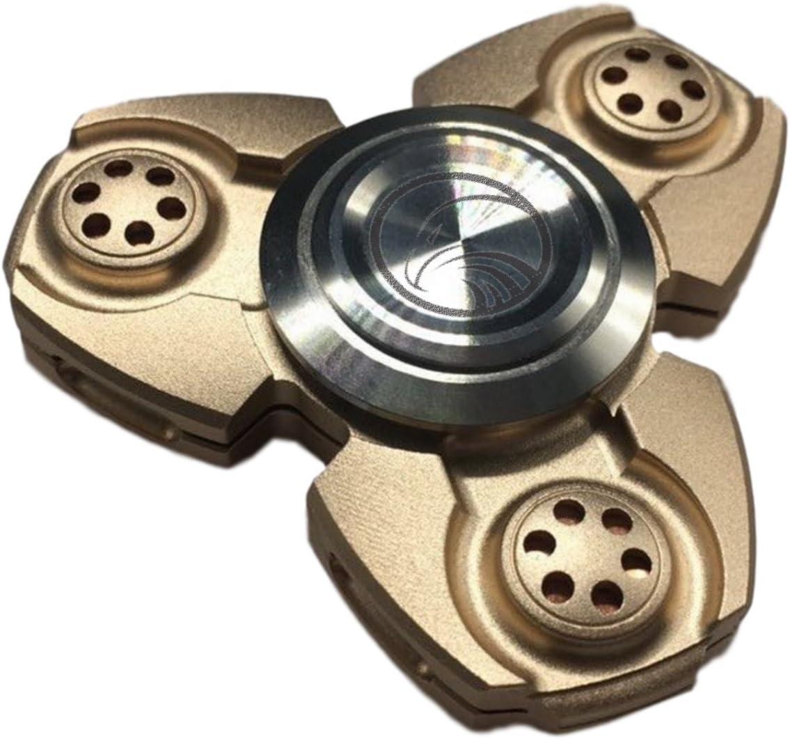 VALTCAN Titanium Hand Spinner Fidget Toy (Gold)