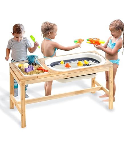 Kids Toys Sensory Play Table For Toddlers Sand, Water Fishing