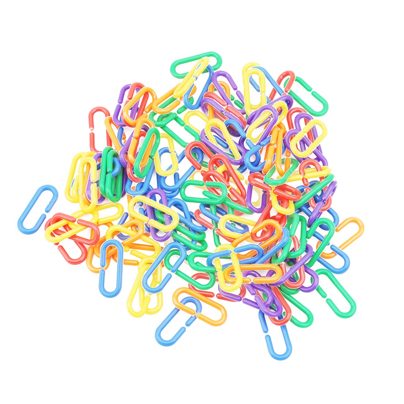 Mua Zaling 100ピース ロットプラスチックcクリップフックチェーンcリンクシュガーグライダーラットオウム鳥のおもちゃ部品 Tren Amazon Nhật Chinh Hang 21 Fado