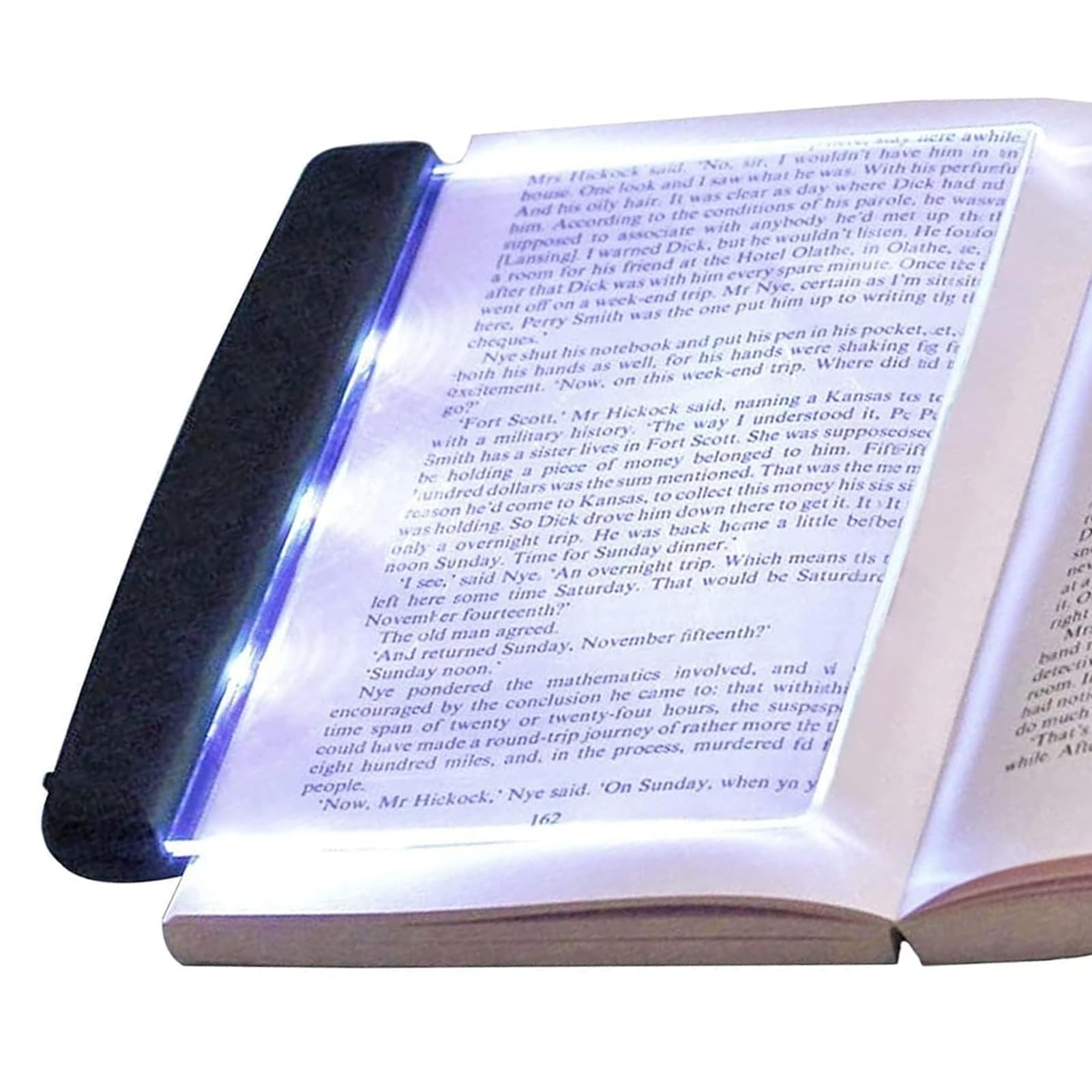 VBESTLIFE Lightwedge Reading Light, Portable LED Reading Bright Light Lamp Board Lightwedge Book Light for Night Reading
