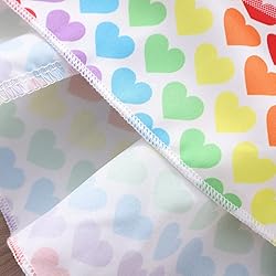 Girls Valentines Day Dresses Heart Print Dress