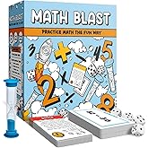 Math Blast! Cool Math Games for Kids 8-12 - Fun Educational Mental Math Game for Home & Classroom - Practice Math The Fun Way