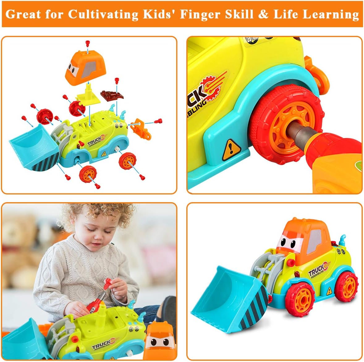 carros de construcción de juguete