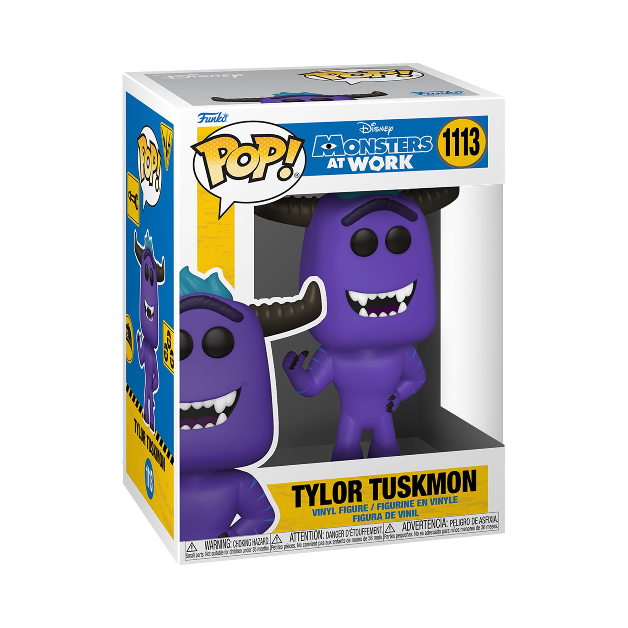 Funko POP! Disney: Monsters At Work - Tylor - Monsters At Work - Collectable Vinyl Figure - Gift Idea - Official Merchandise - Toys for Kids & Adults - TV Fans - Model Figure for Collectors
