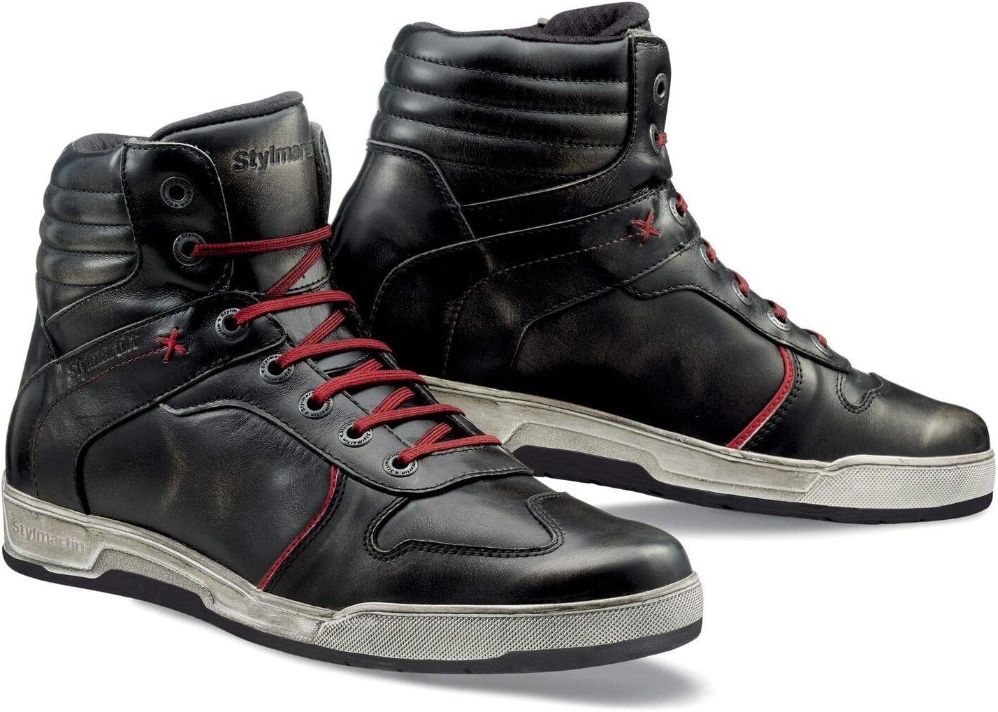 StylmartinUnisex-Adult Iron Urban Line Vintage Sneakers(Black, Size 36), EU