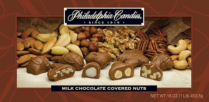 Amazon Com Philadelphia Candies Milk Chocolate Covered Assorted