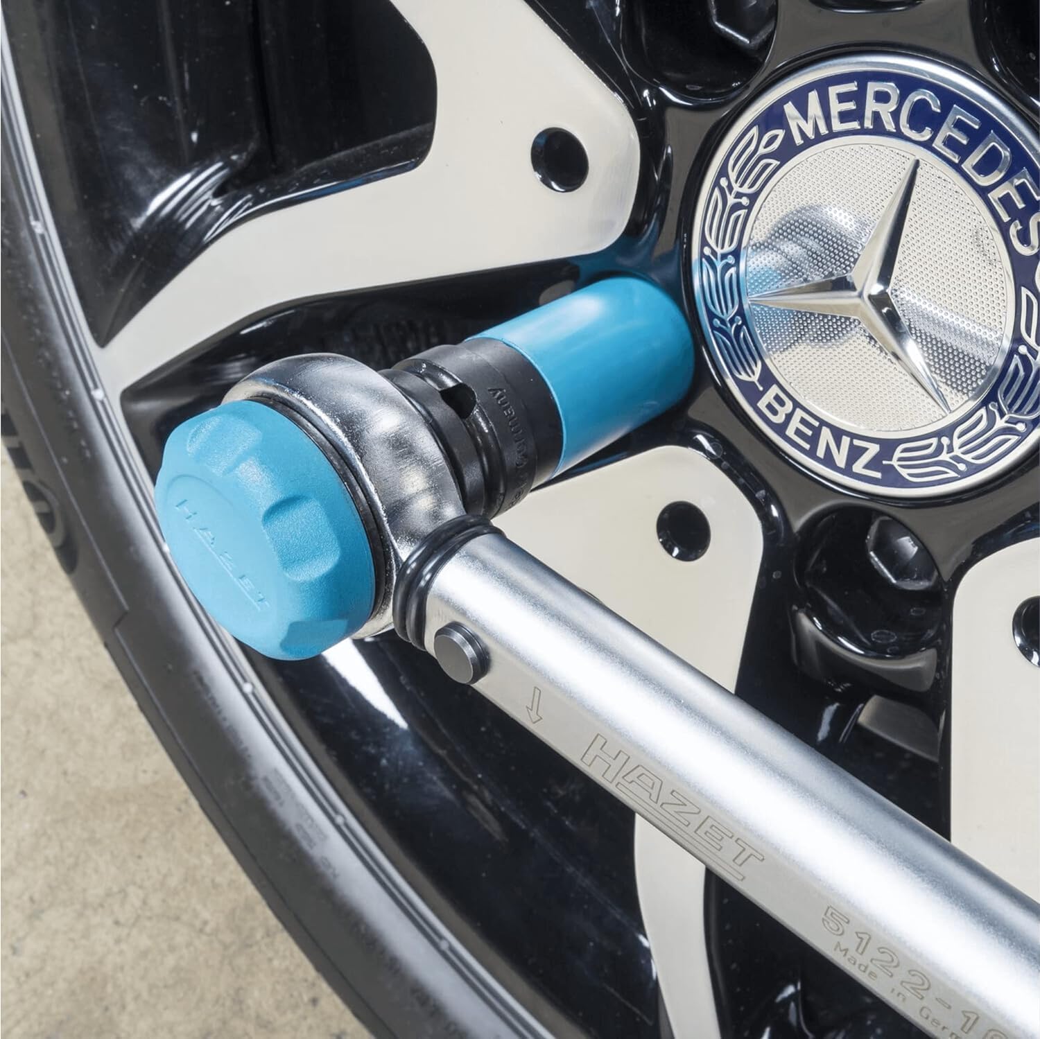 HAZET Steckschlüssel-Satz 903SPC/3 I 12,5 mm Vierkantantrieb (1/2 Zoll), 17-21 mm Schlüsselweite, mit Kunststoffhülse I materialschonende Radmontage bei Reifen mit Alu-Felgen 2
