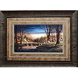 Terry Redlin Spring Fishing Art Print-Framed