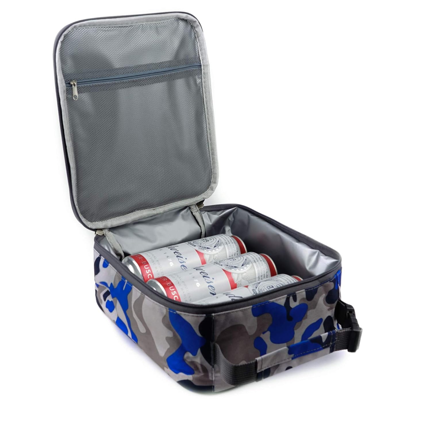 Escuela y Trabajo Resistente Bolsa refrigerada de Oxford Azul AIYIBEN