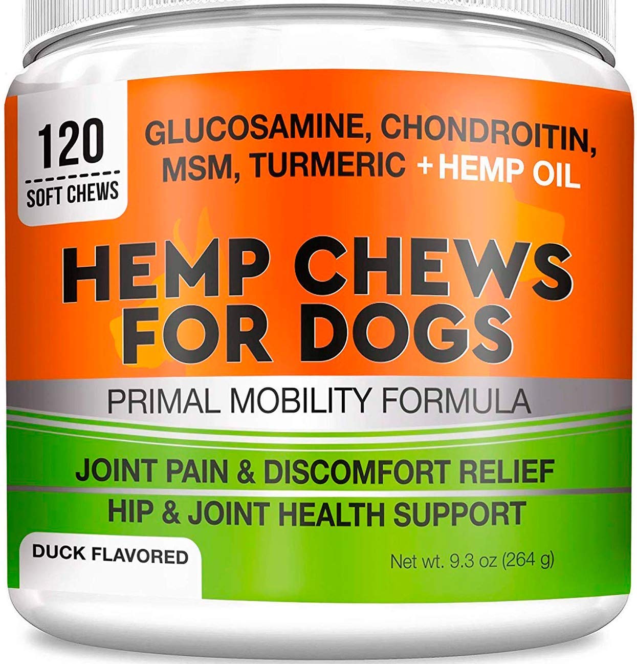 Pets Primal Hemp Hip & Joint Supplement for Dogs