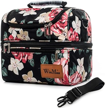 Winmax Sac Isotherme Repas Grande Capacite 12l Sac A Dejeuner Portable Lunch Bag Sac Glaciere Pour Enfant Travail Pique Nique Repas Protection De Fraicheur 2 Principaux Spacieux Compartiments Amazon Fr Jardin