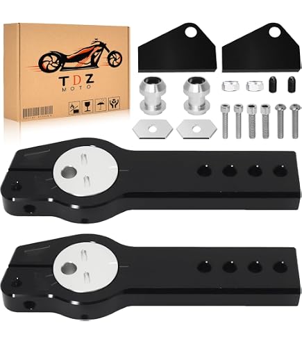 Amazon.com: CNC Motorcycle Lowering Triple Tree Front End Upper