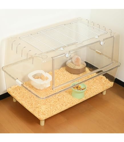 SAVIC Ambiente Animal Cage with Hay Rack, Small, 100 x 50 x 43 cm