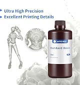 ANYCUBIC 3D Printer Resin 1KG Standard 405nm UV Fast Curing Clear view 2