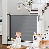PRObebi Retractable Baby & Dog Gate - Extends to