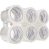 Amazon Basics Packaging Tape for Shipping, Moving and Storing, 1.88" x 54.6 yds, 12-Pack