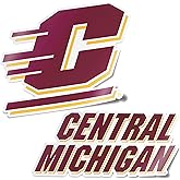 Desert Cactus Central Michigan University Sticker Central Michigan Chippewas Vinyl Decal Laptop Water Bottle Car Scrapbook Sheet (4 Inch Set V1)